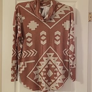 LuLaRoe Aubrey Shirt XL NWT